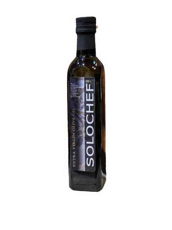 SOLOCHEF масло оливковое нерафинированное высшего качества 